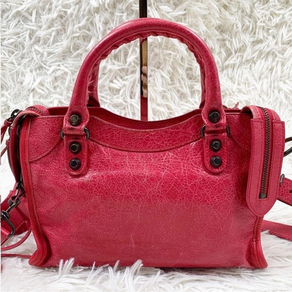 Balenciaga Pink Satchel Bag - Picture 3 of 11